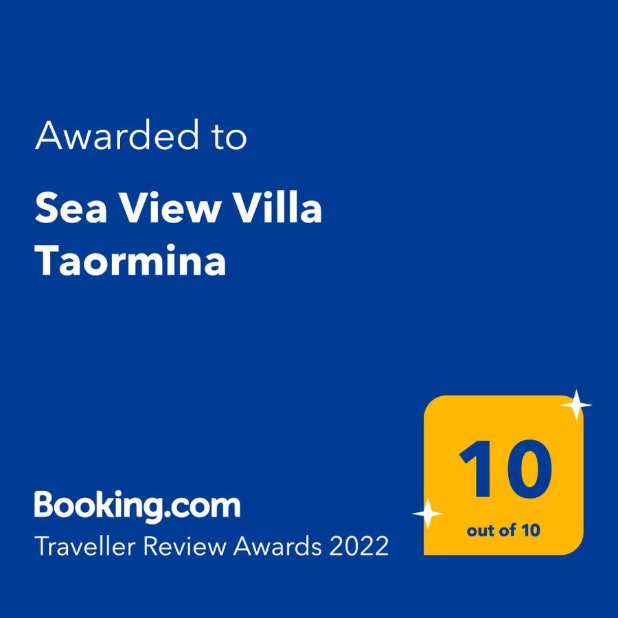 Sea View Villa Taormine Extérieur photo