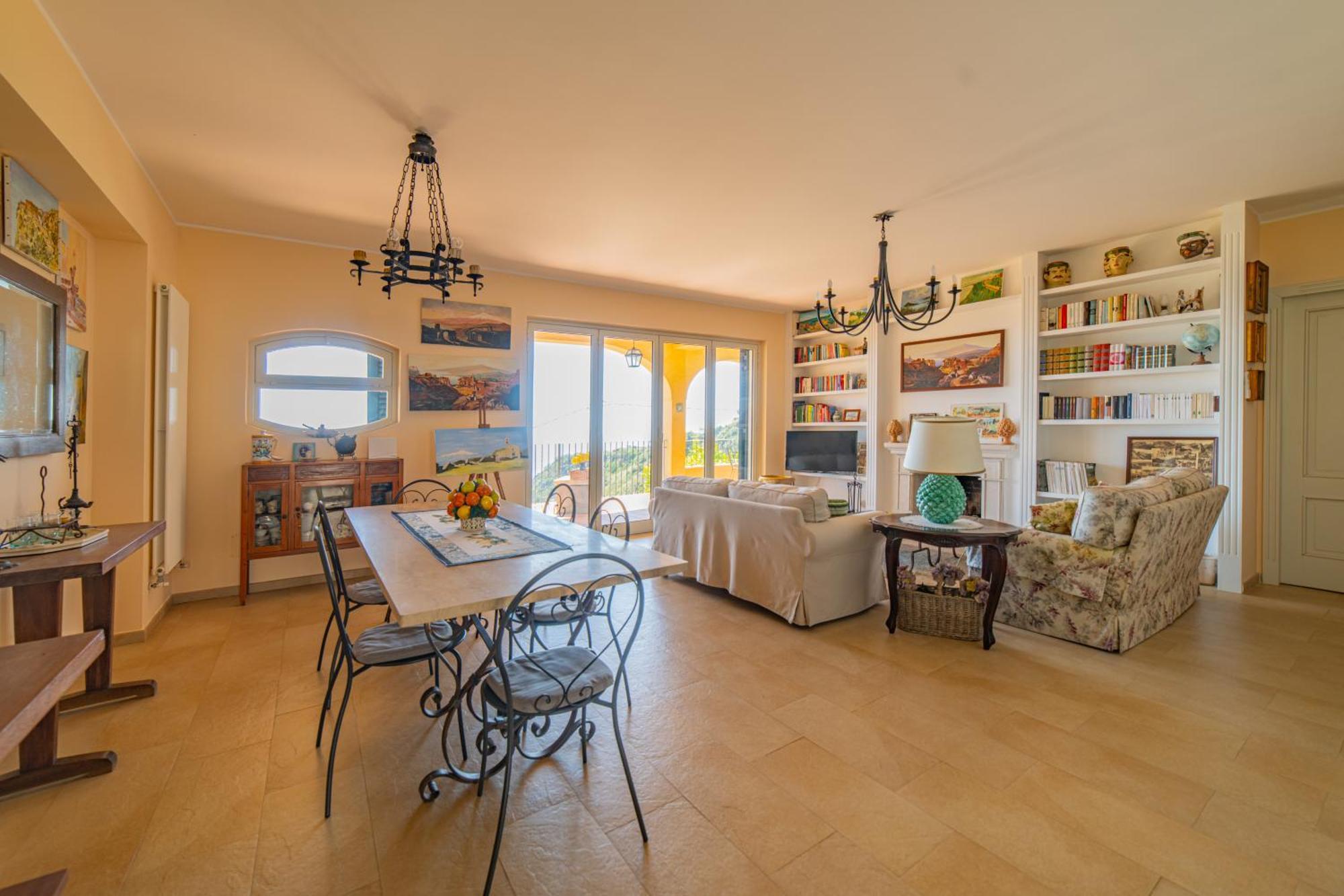 Sea View Villa Taormine Extérieur photo