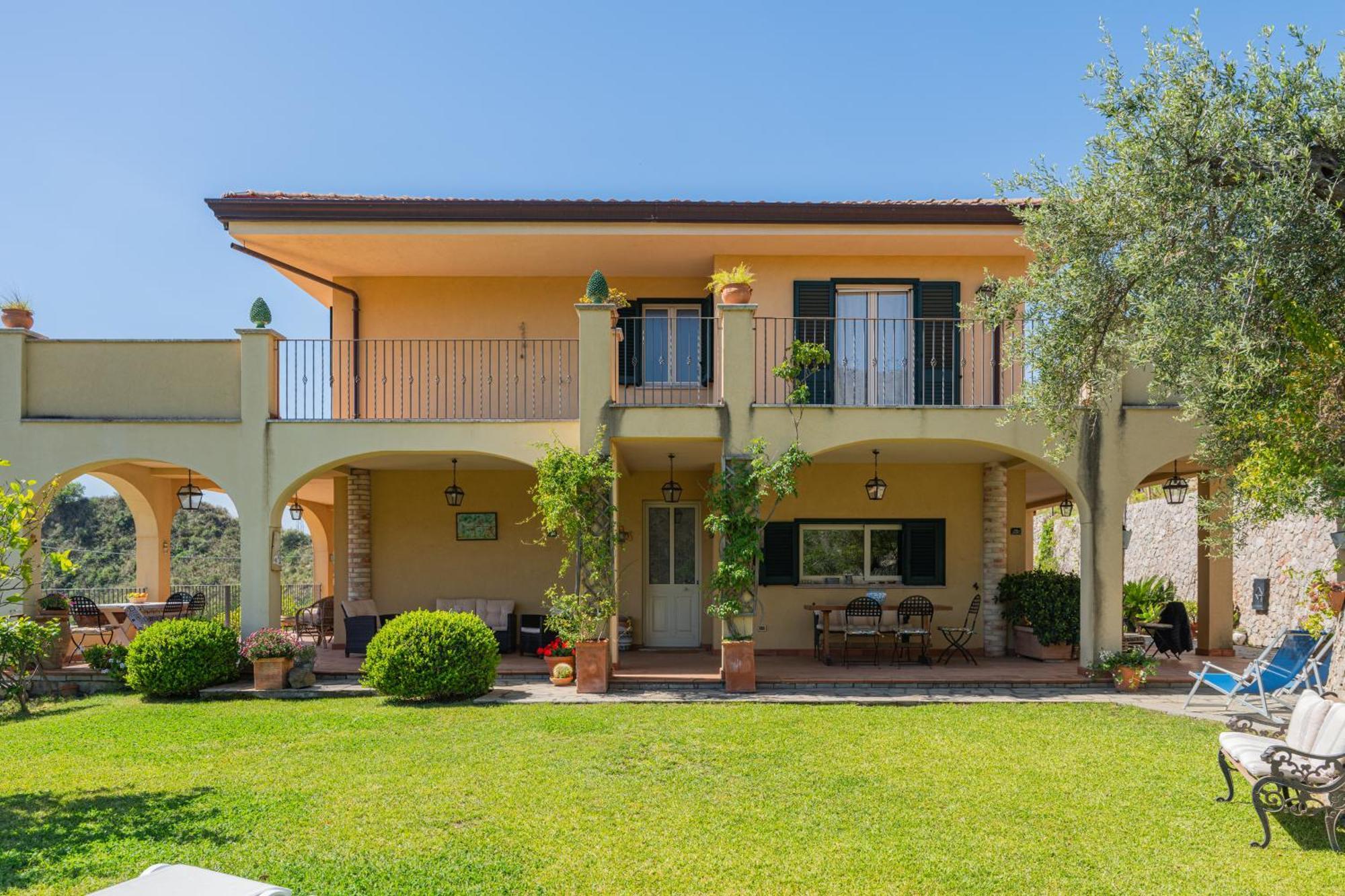 Sea View Villa Taormine Extérieur photo